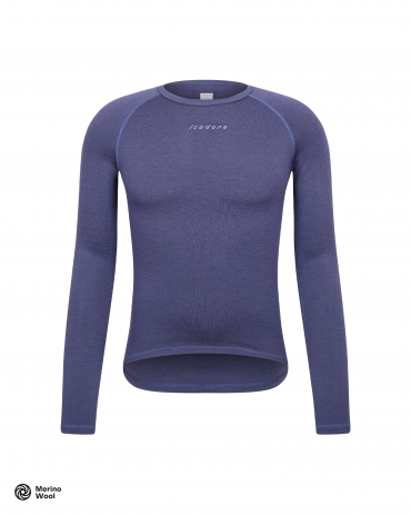 Merino Long Sleeve Baselayer Crown Blue