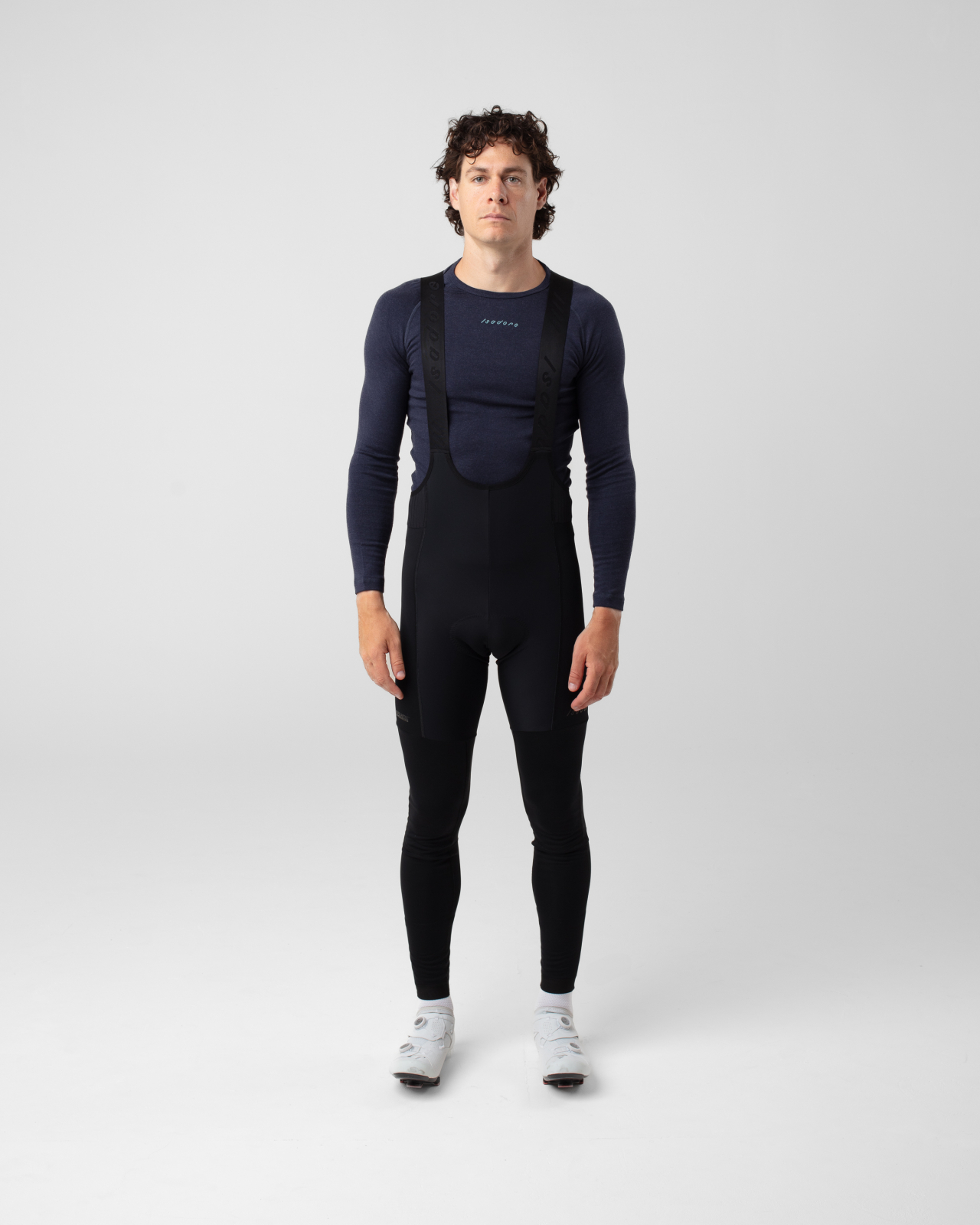 Merino Long Sleeve Baselayer Marine Blue