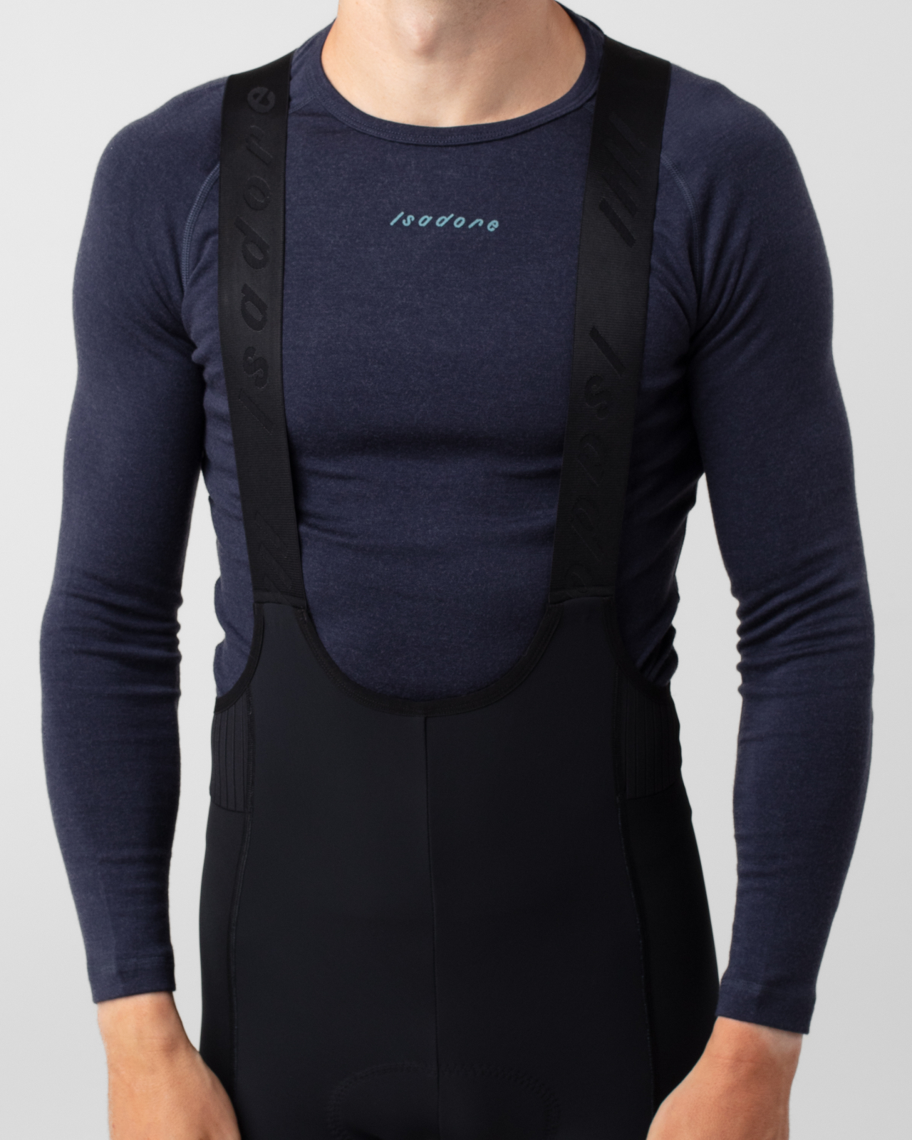 Merino Long Sleeve Baselayer Marine Blue