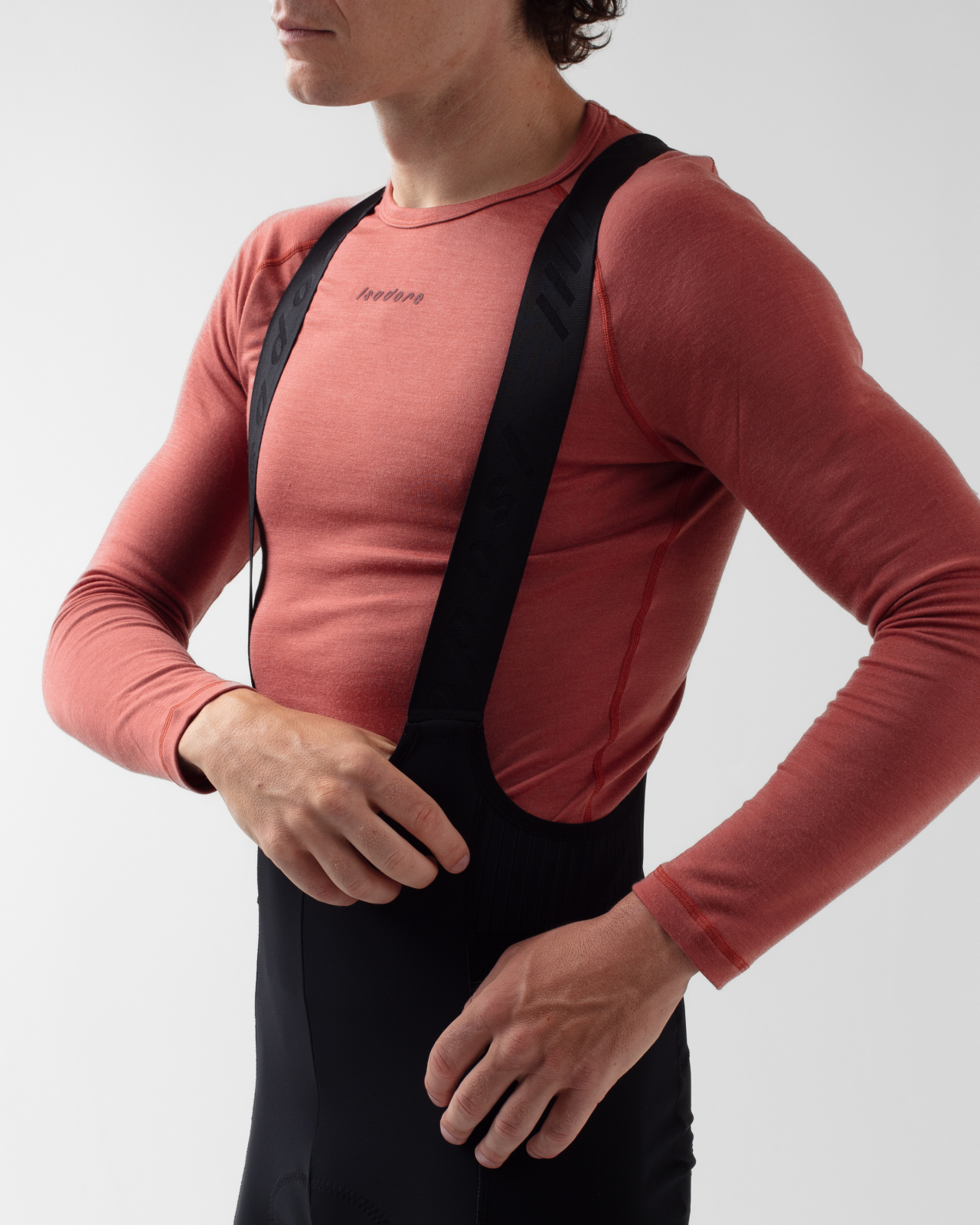 Merino Long Sleeve Baselayer Marsala