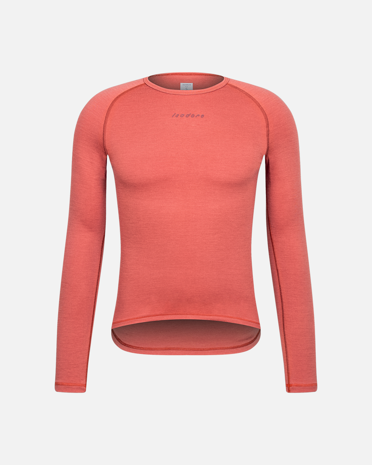 Merino Long Sleeve Baselayer Marsala