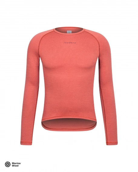 Merino Long Sleeve Baselayer Marsala