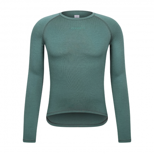 Merino Long Sleeve Baselayer Smoke Pine