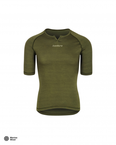 Merino Short Sleeve Baselayer Avocado