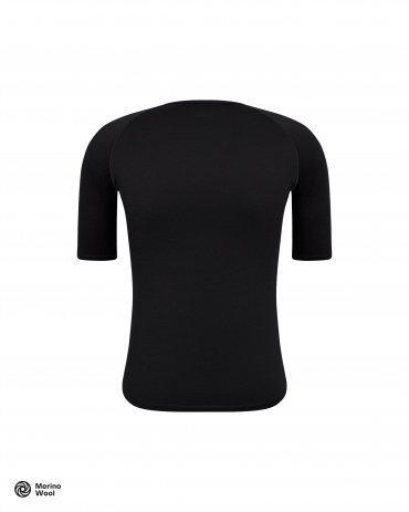 Merino Short Sleeve Baselayer Black