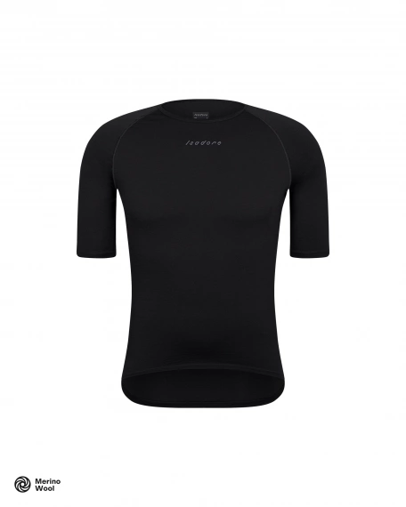 Merino Short Sleeve Baselayer Black