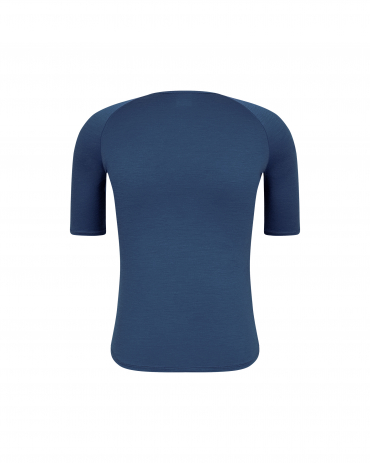 Merino Short Sleeve Baselayer Majolica Blue