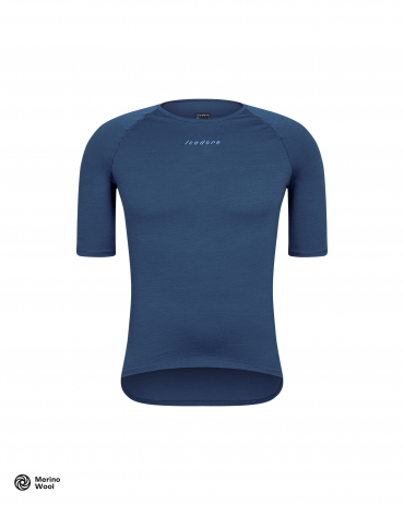 Merino Short Sleeve Baselayer Majolica Blue