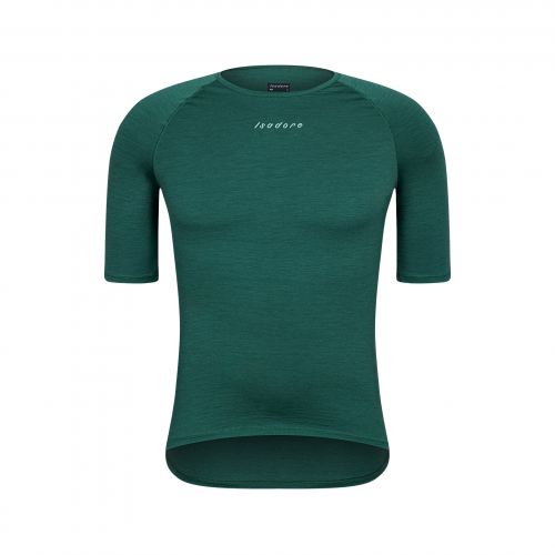 Merino Short Sleeve Baselayer Smoke Pine