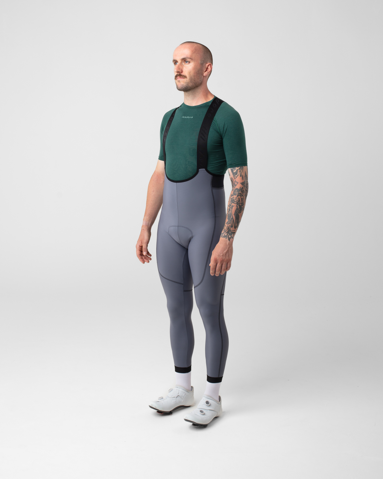 Merino Short Sleeve Baselayer Smoke Pine