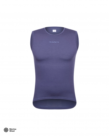 Merino Sleeveless Baselayer Crown Blue