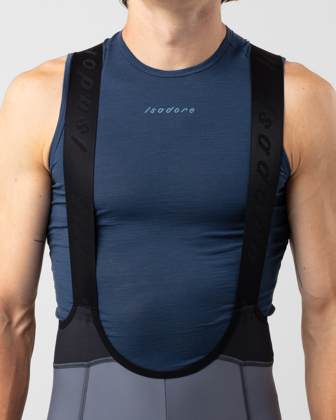 Merino Sleeveless Baselayer Majolica Blue