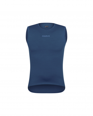 Merino Sleeveless Baselayer Majolica Blue