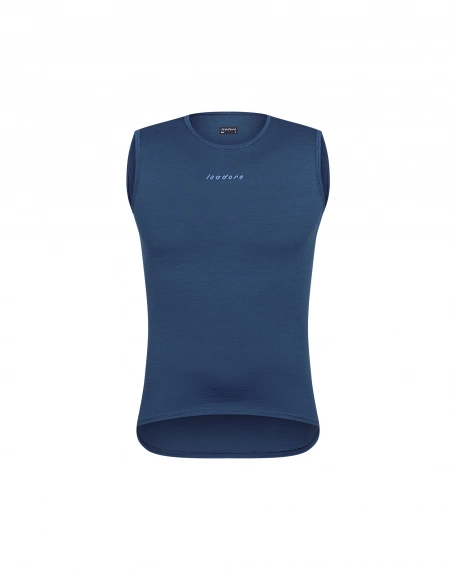 Merino Sleeveless Baselayer Majolica Blue