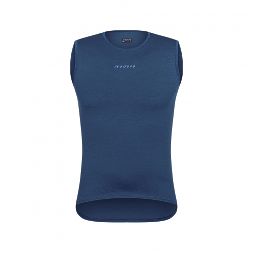 Merino Sleeveless Baselayer Majolica Blue