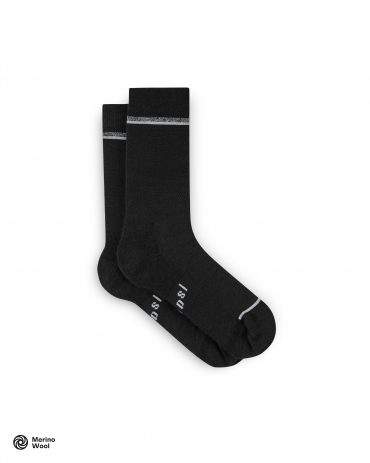 Merino Winter Socks Black