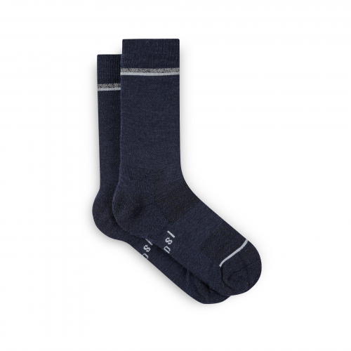 Merino Winter Socks Navy Blue