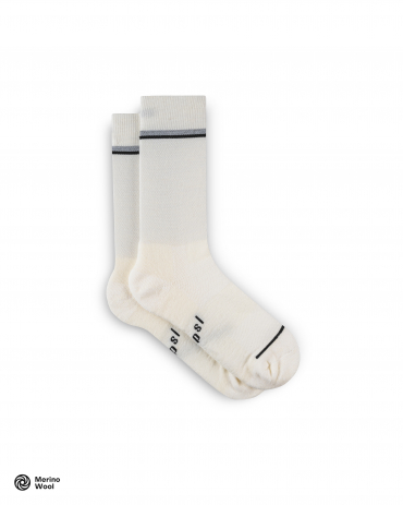 Merino Winter Socks White