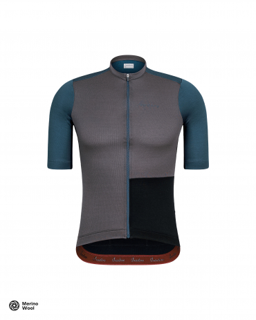 Patchwork Jersey Steel Gray