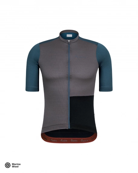 Patchwork Jersey Steel Gray