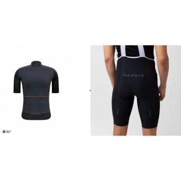 Merino Tech Jersey + Climber's Bib Shorts