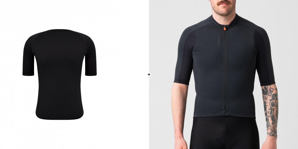 Merino Tech Jersey + Merino Short Sleeve Baselayer