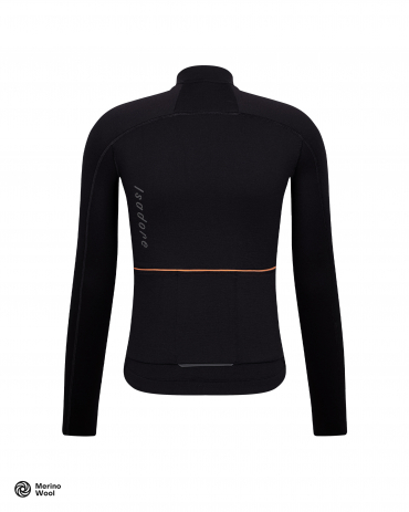 Signature Merino Tech Long Sleeve Jersey Black