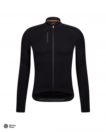 Signature Merino Tech Long Sleeve Jersey Black