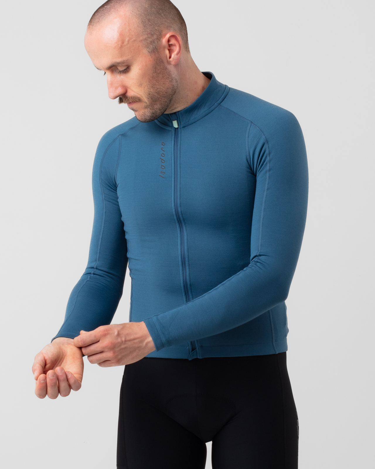 Signature Merino Tech Long Sleeve Jersey Teal