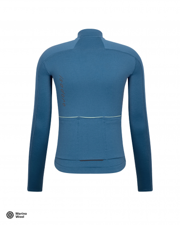 Signature Merino Tech Long Sleeve Jersey Teal