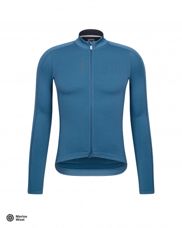 Signature Merino Tech Long Sleeve Jersey Teal