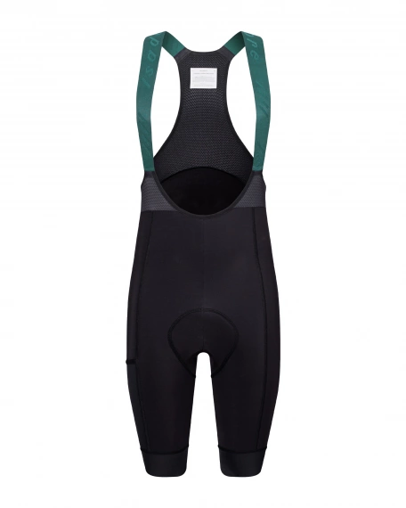 Signature Thermal Bib Shorts Black / Green