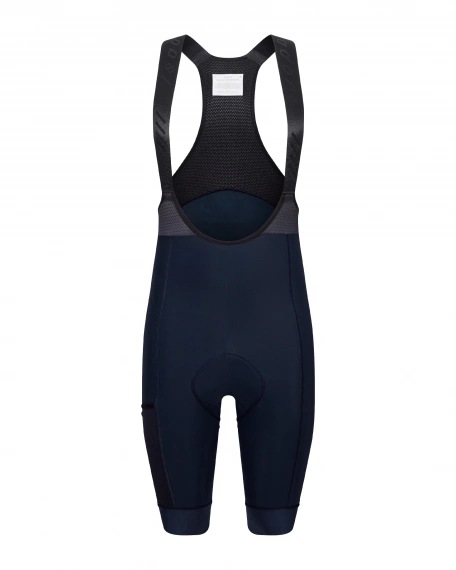 Signature Thermal Bib Shorts Blue Graphite