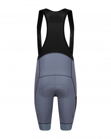 Signature Thermal Bib Shorts Iron Gate