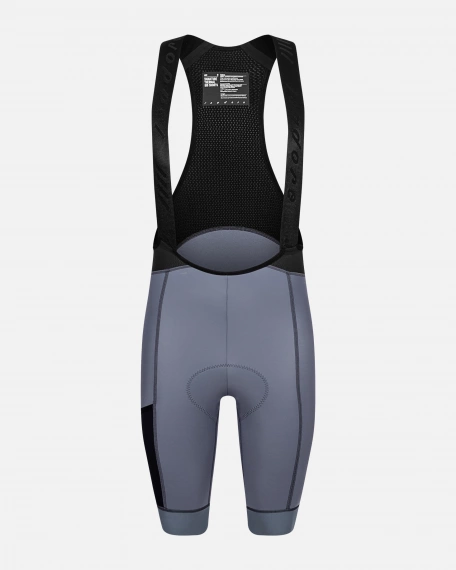 Signature Thermal Bib Shorts Iron Gate