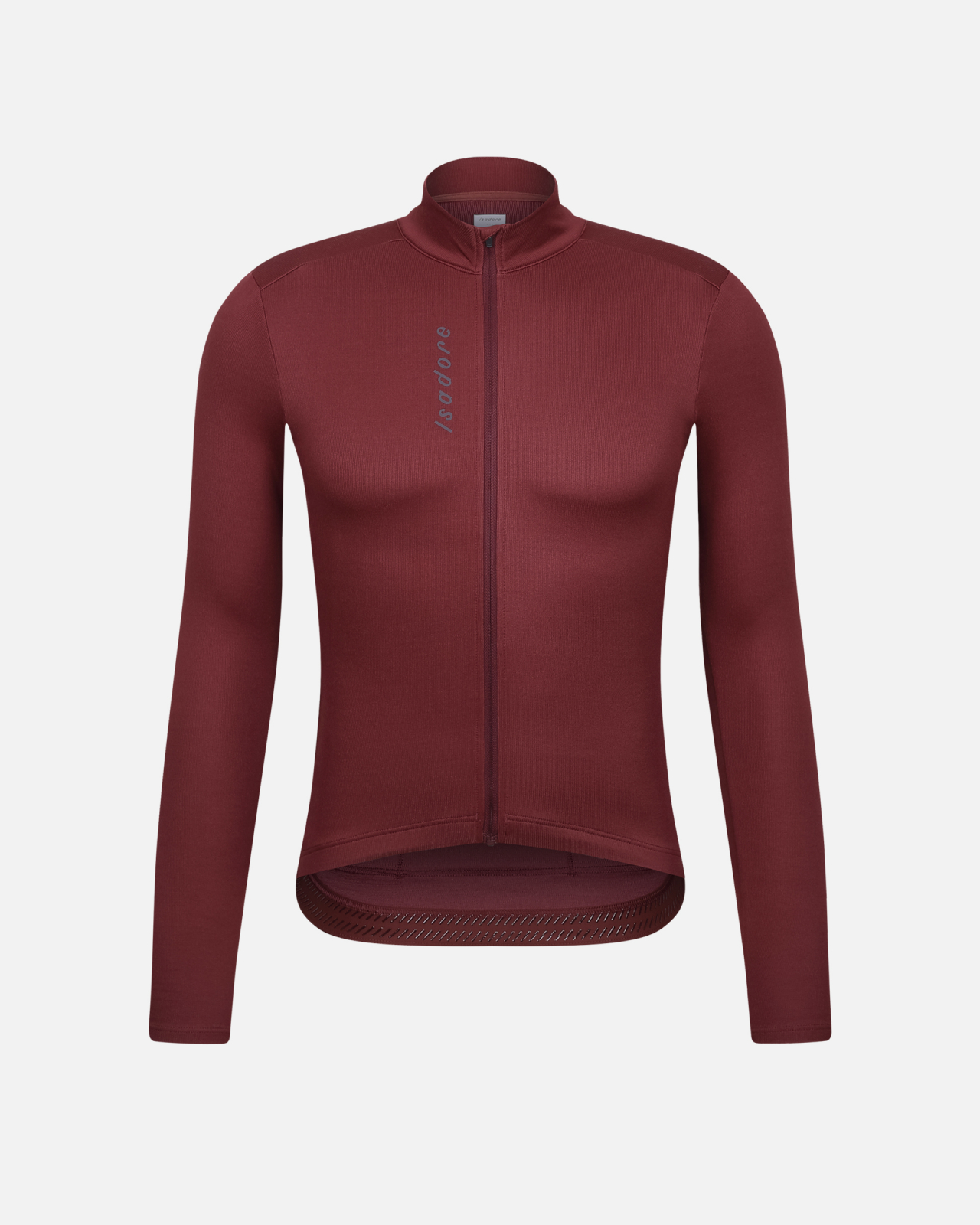 Signature Thermal Long Sleeve Jersey Red Mahogany