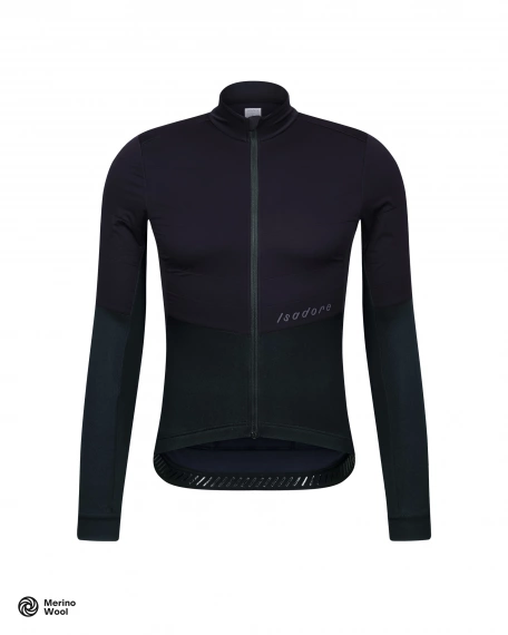 Signature Wind Block Long Sleeve Jersey Anthracite