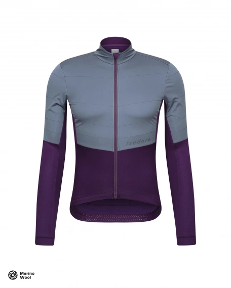 Signature Wind Block Long Sleeve Jersey Blackberry Cordial