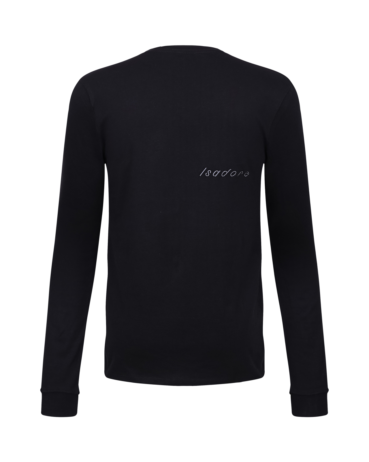 Unisex Logo Long Sleeve Black