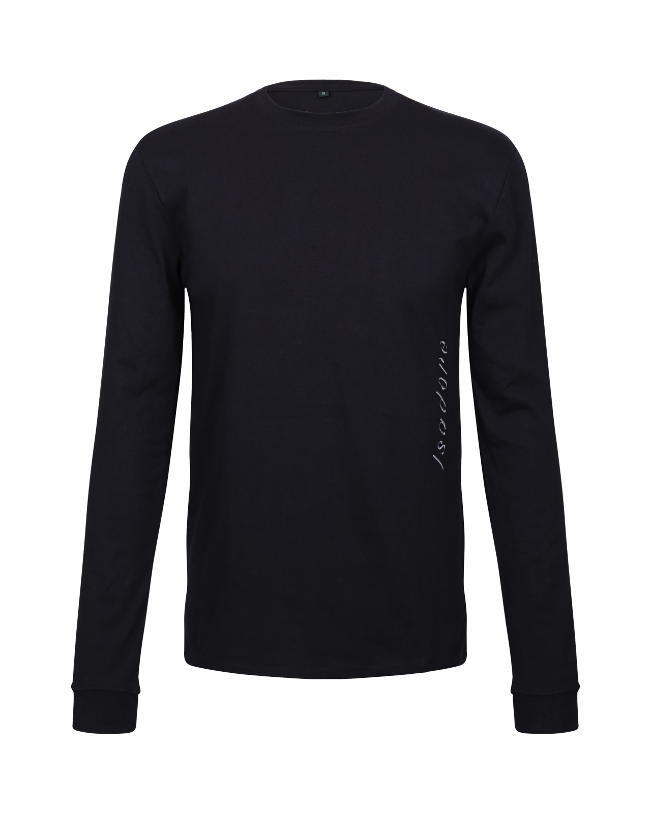 Unisex Logo Long Sleeve Black