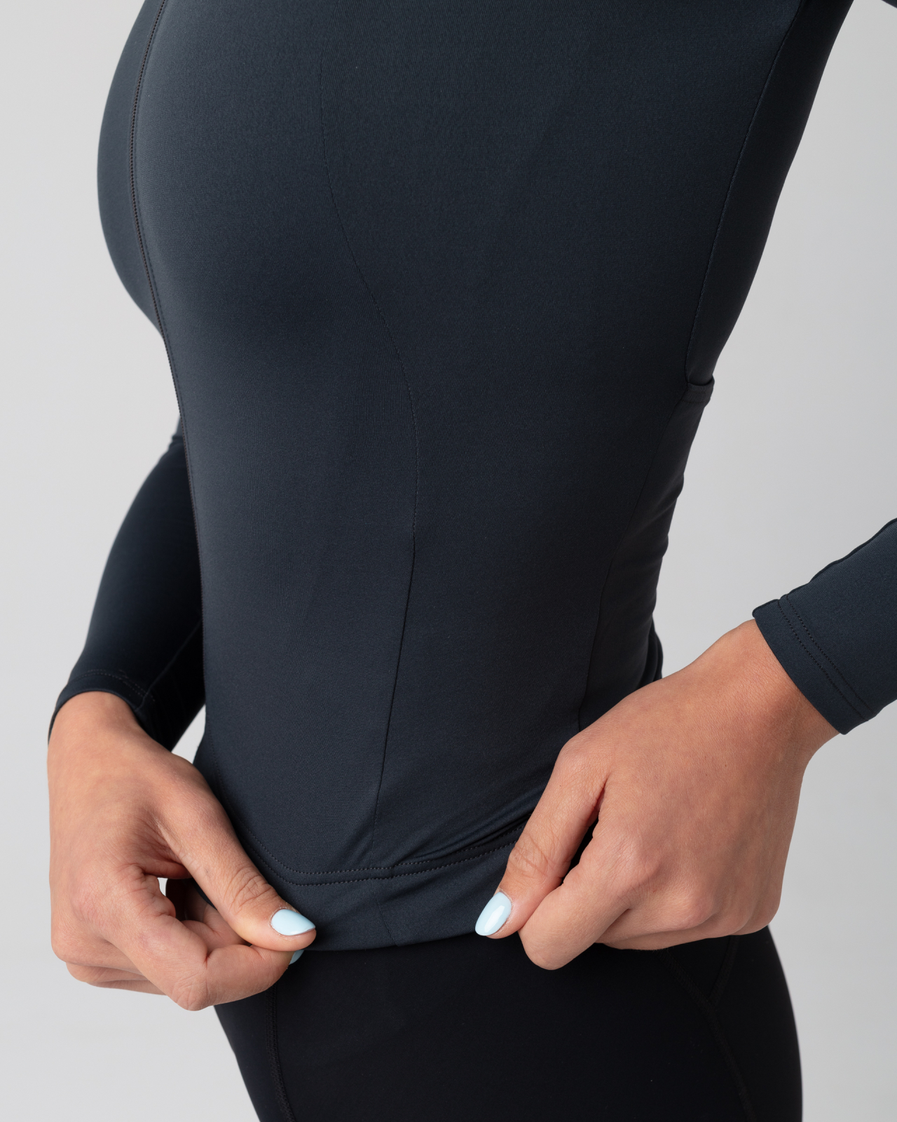 Women's Debut Long Sleeve Jersey Ebony