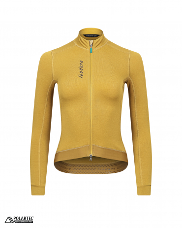 Women's Signature Deep Winter Long Sleeve Jersey Ecru Olive