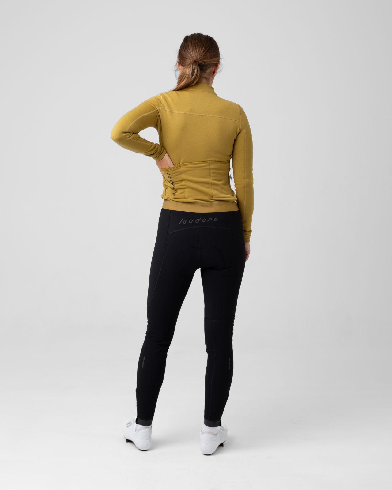 Women's Signature Deep Winter Long Sleeve Jersey Ecru Olive