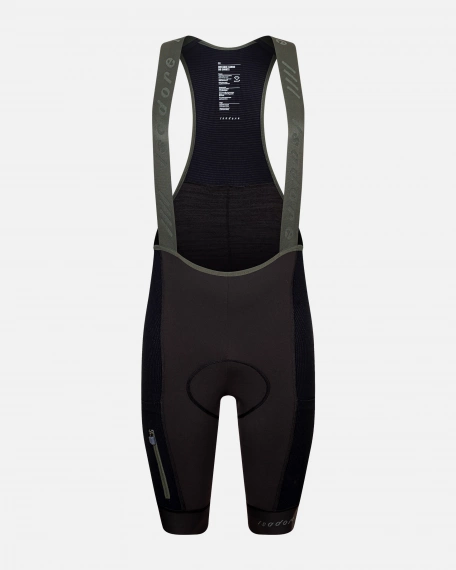 Distance Cargo Wool Bib Shorts Ganache