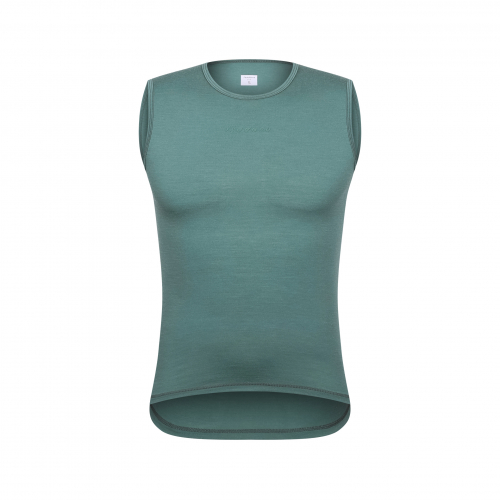 Merino Sleeveless Baselayer Smoke Pine