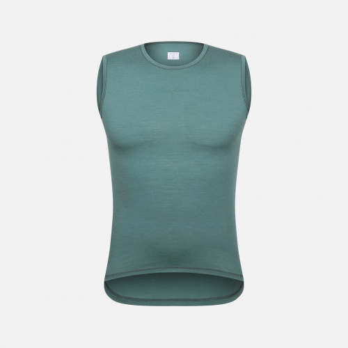 Merino Sleeveless Baselayer Smoke Pine