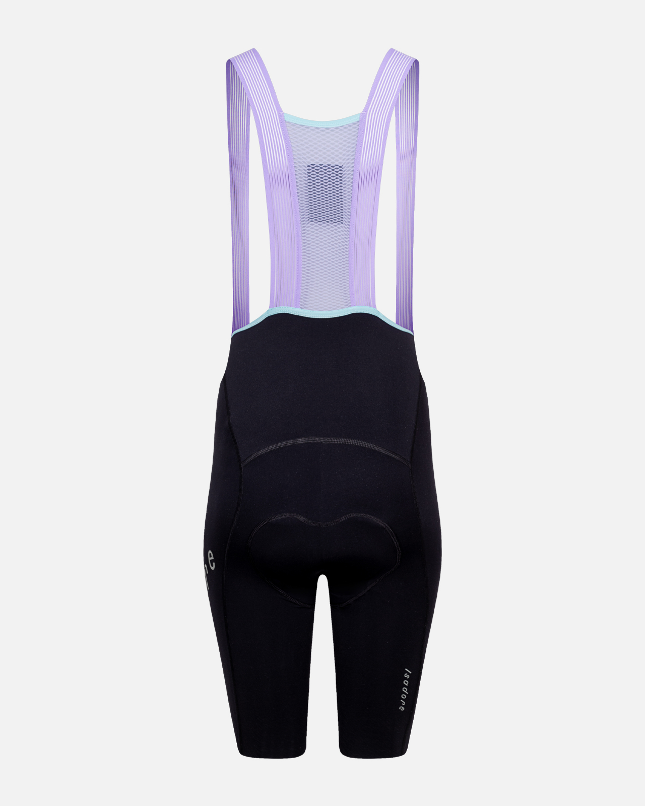 Women's Alternative Bib Shorts Black / Purple