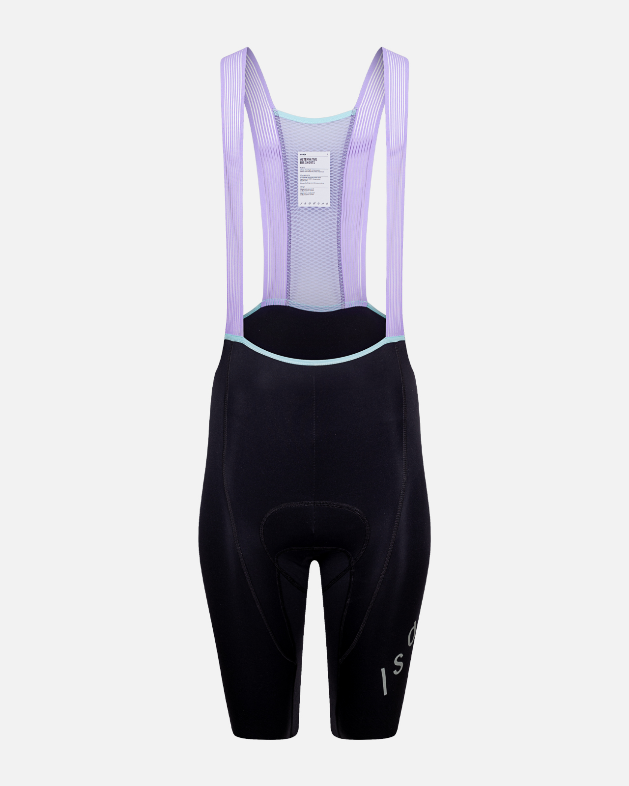 Women's Alternative Bib Shorts Black / Purple