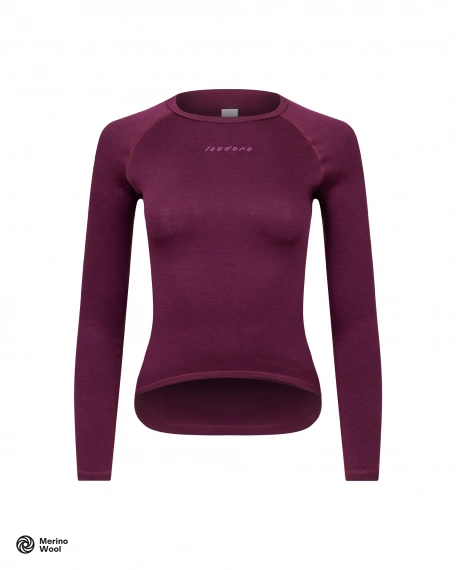 Women's Merino Long Sleeve Baselayer Fig