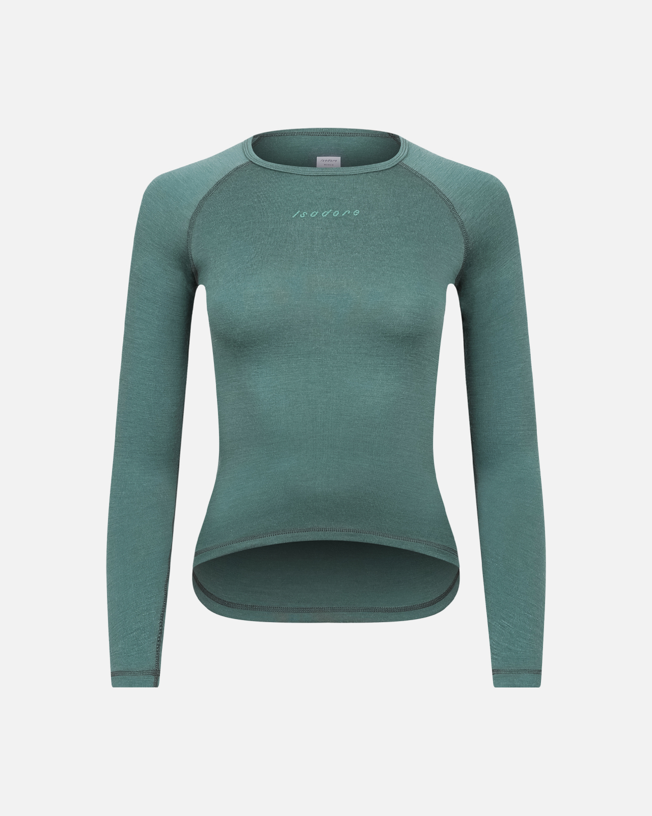 Women's Merino Long Sleeve Baselayer Smoke Pine